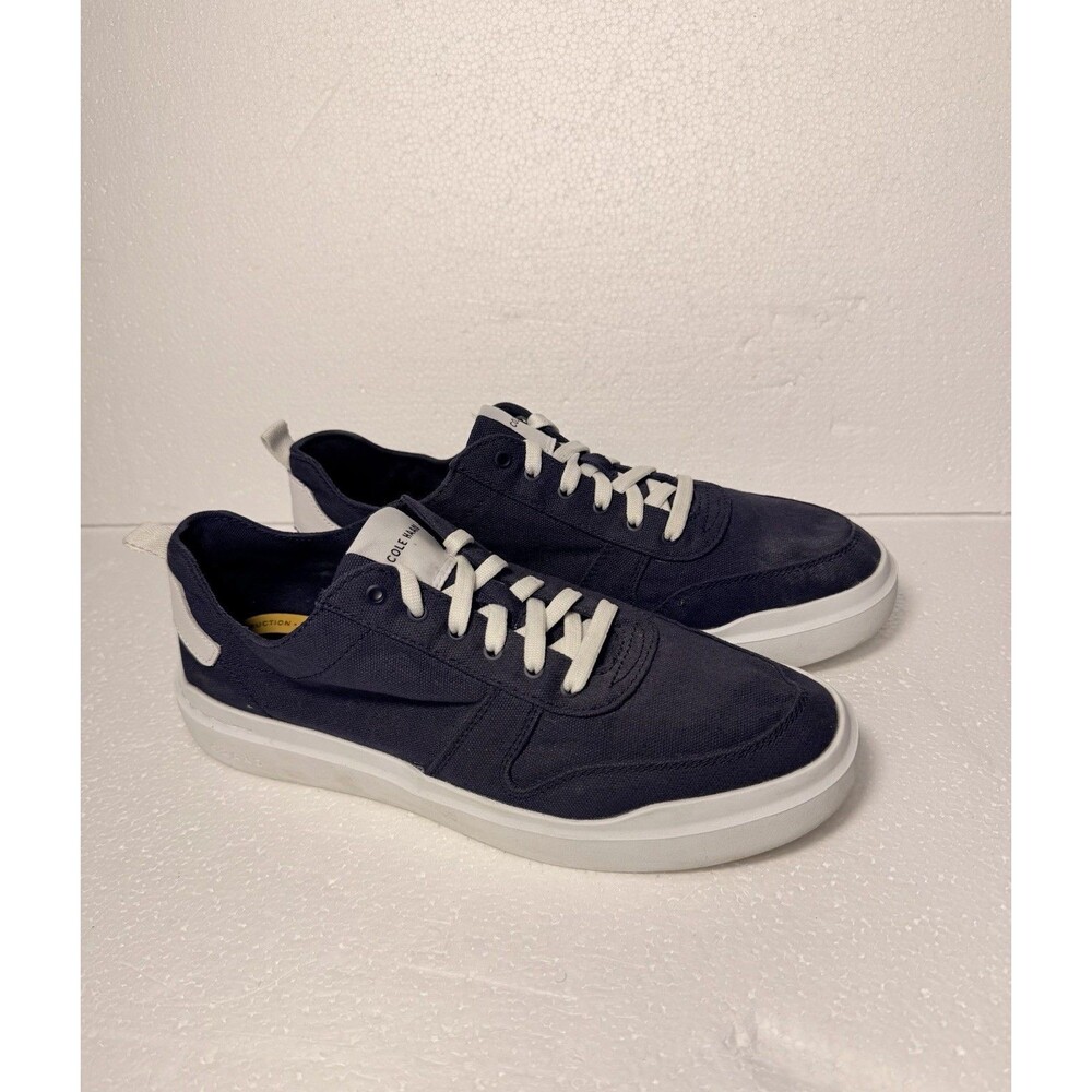 Cole Haan Women’s GrandPro Rally Navy Canvas Low Top Sneakers Size 9B